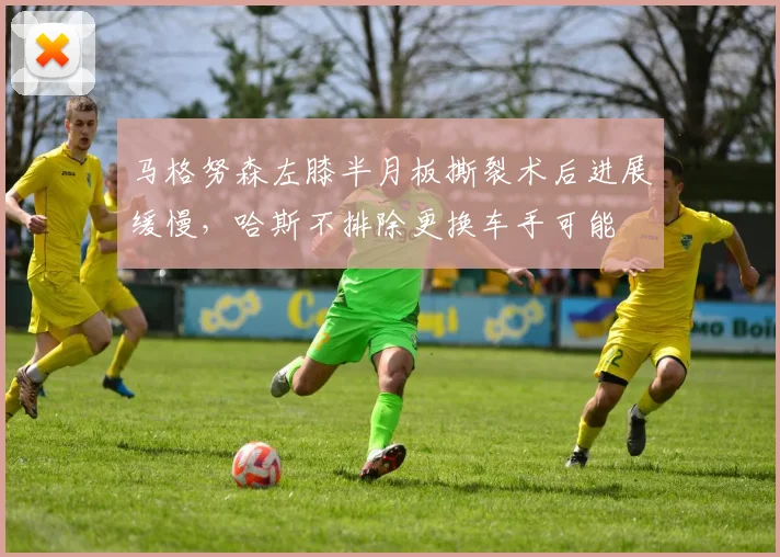 马格努森左膝半月板撕裂术后进展缓慢，哈斯不排除更换车手可能